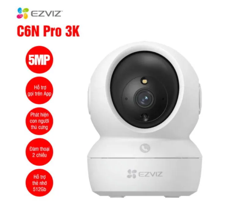 Camera Wifi thông minh EZVIZ C6N Pro 3K 5MP