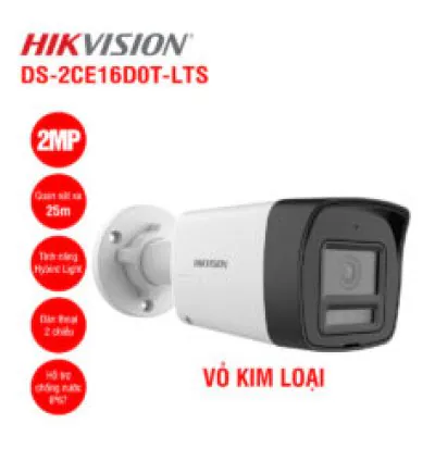 Camera HDTVI 2MP HIKVISION DS-2CE16D0T-LTS