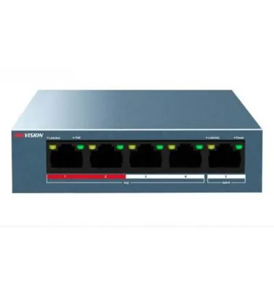 Switch POE 4 cổng 100M HIKVISION DS-3E0105P-E/M