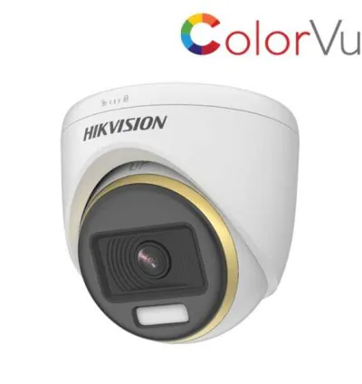 Camera HDTVI ColorVu 2MP HIKVISION DS-2CE70DF3T-PFS