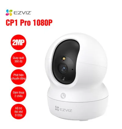 Camera WiFi quay quét thông minh EZVIZ CP1 Pro 1080P