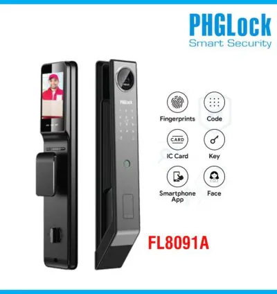 Khóa cửa nhận diện khuôn mặt PHGLOCK FL8091A