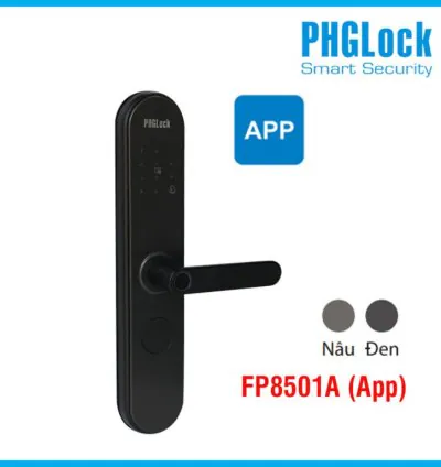 Khóa cửa điện tử cho căn hộ PHGLOCK FP8501A (App)