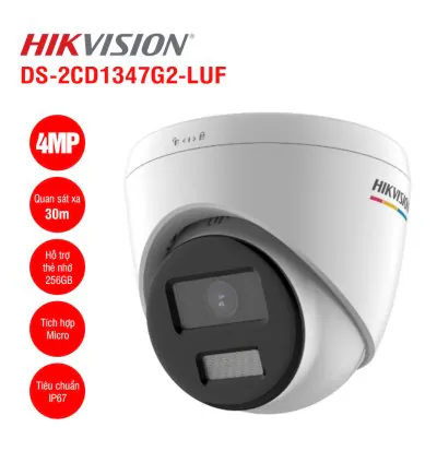 Camera IP 4MP HIKVISION DS-2CD1347G2-LUF