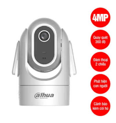 Camera Wifi quay quét trong nhà Hero C1 4MP DAHUA DH-H4C