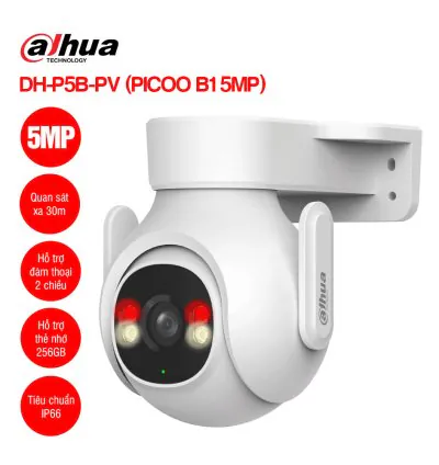 Camera Wifi Dahua DH-P5B-PV (PICOO B1 5MP)