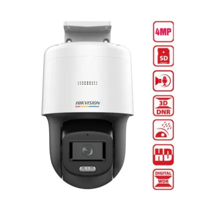 Camera IP speed dome có màu 4MP HIKVISION DS-2DE2C400SCG-E