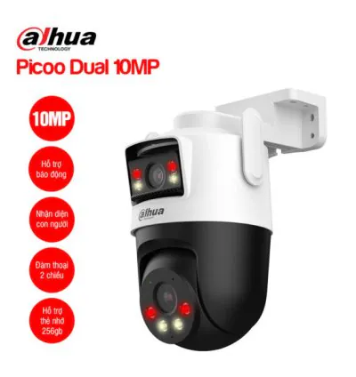 Camera Wifi DAHUA Picoo Dual D1 10MP (DH-P5D-5F-PV)
