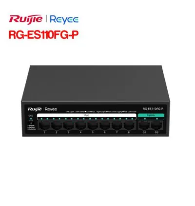 Unmanaged switch 8 cổng RUIJIE RG-ES110FG-P