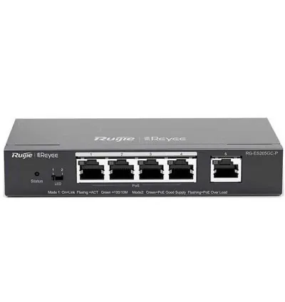 Switch POE 4 cổng RUIJIE REYEE RG-ES205GC-P