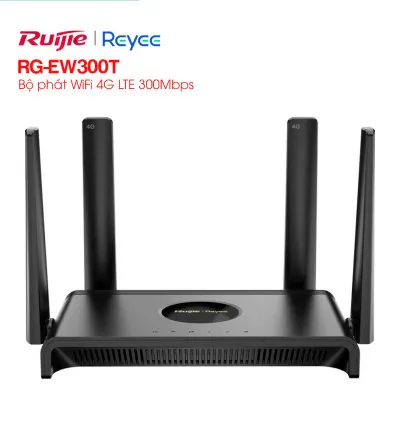 Bộ phát WiFi 4G LTE 300Mbps Ruijie RG-EW300T